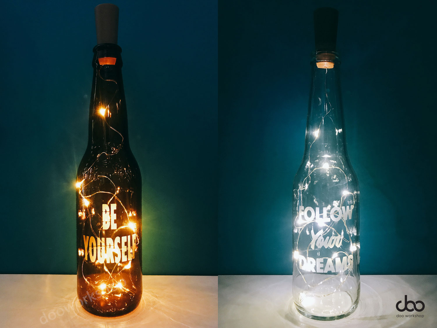 環保玻璃瓶小夜燈工作坊